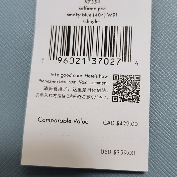 Kate Spade Light Blue Tote Bag - Picture 8 of 10